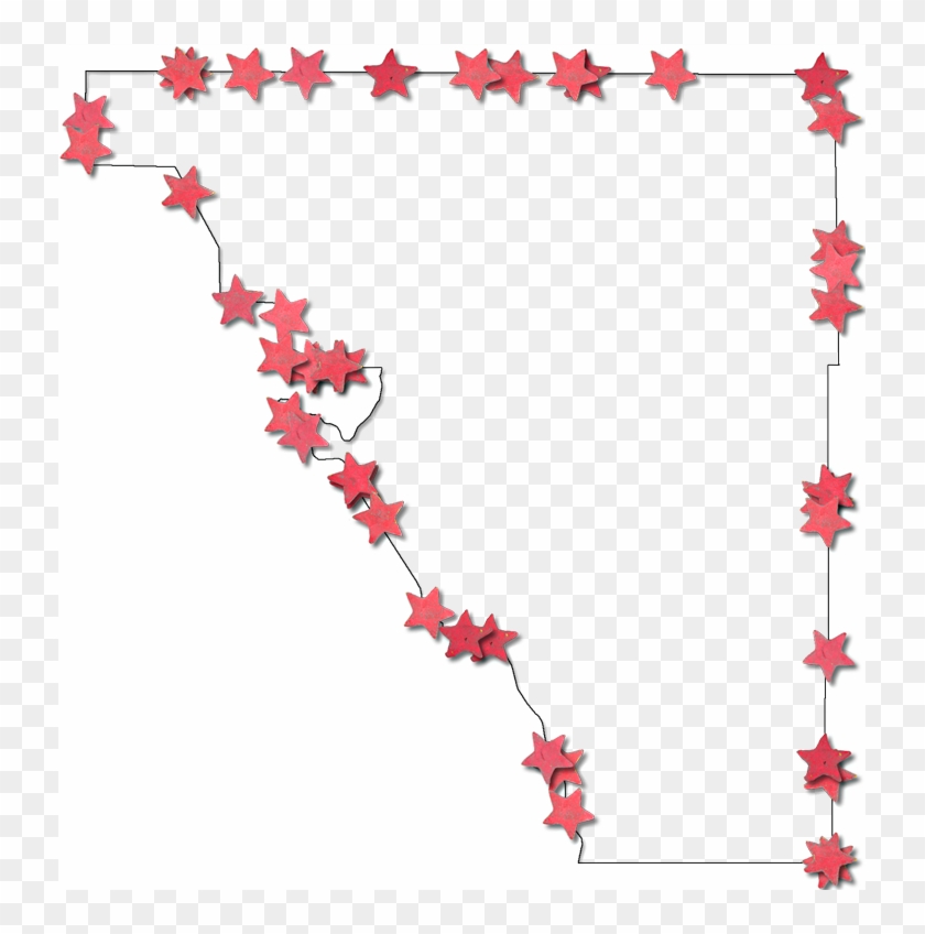 A Map Of Osceola With A Thin Black Outline, Inner Drop - Event Clipart #3038763