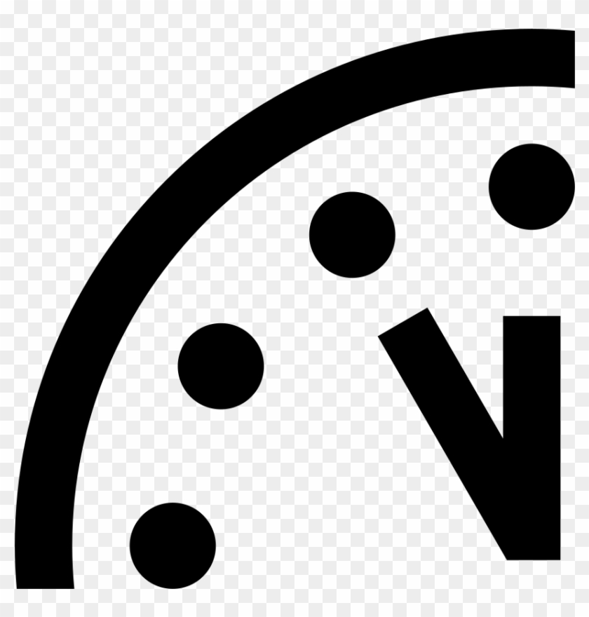 Doomsday Clock - Doomsday Clock 1 Minute Clipart #3039455