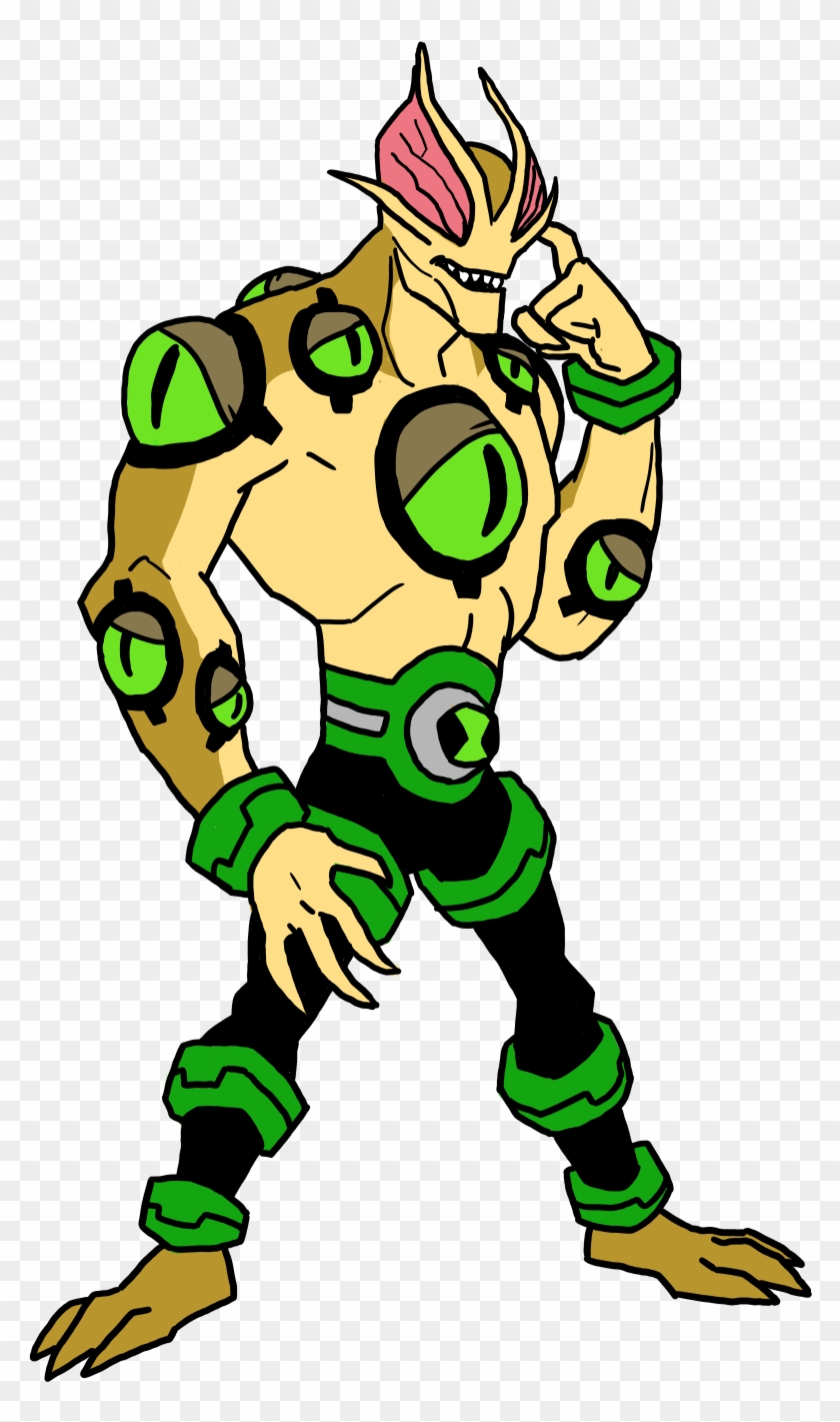“eye Guy Was In The Latest Episode Of Ben 10 And Made - Ben 10 Eye Guy Clipart