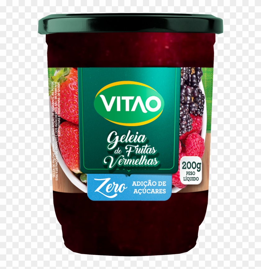 Geleia De Frutas Vermelhas - Doce De Leite Vitao Clipart #3039994