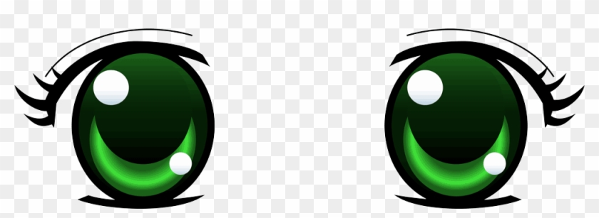 Ojos Kawaii Verdes Png - Ojos Verdes Para Imprimir Clipart #3040017