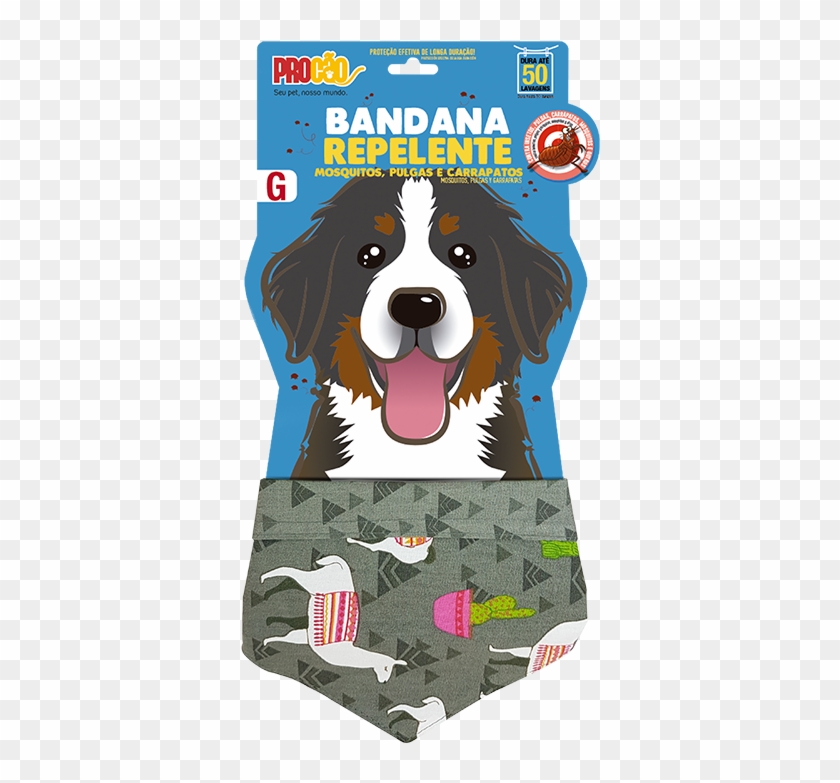 Bandana Repelente Procão G - Bandana Repelente Procao Clipart