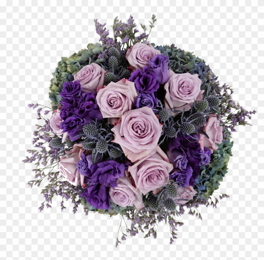 Purple Haze - Garden Roses Clipart #3040895