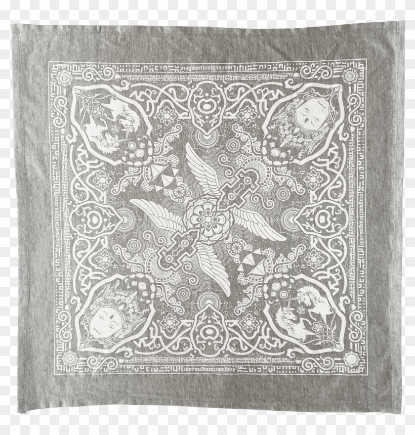 Unicorn Bandana - Kerchief Clipart