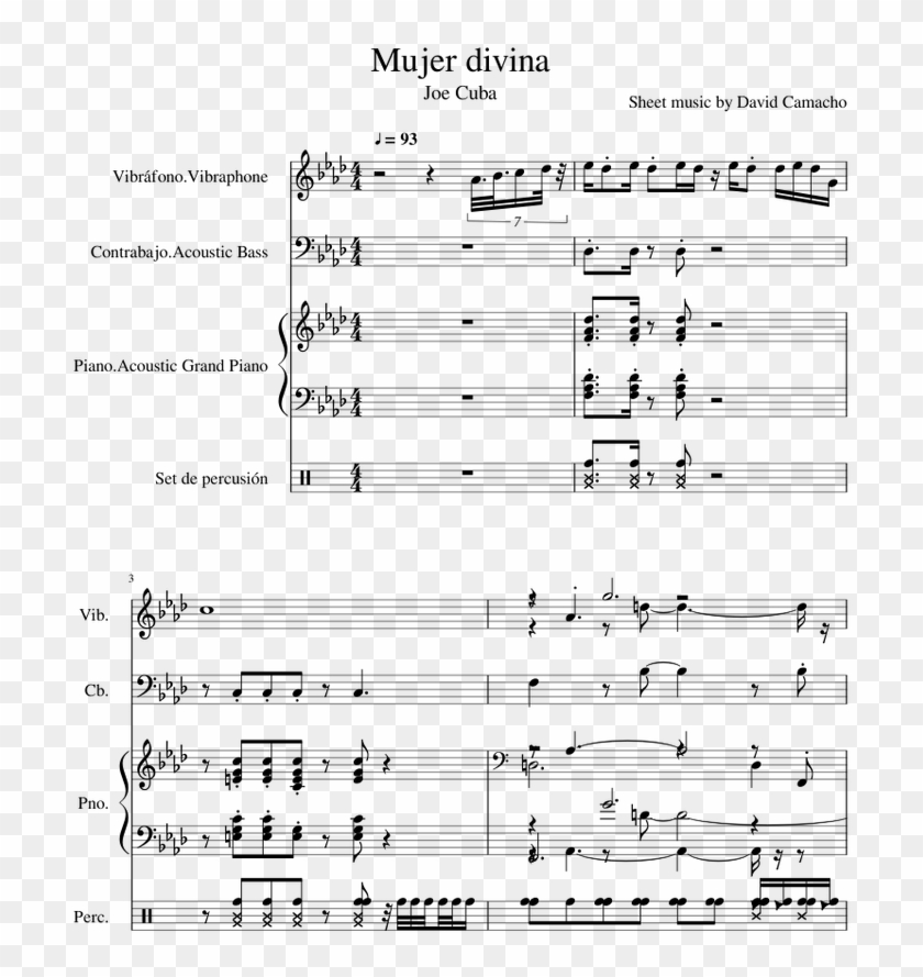 Mujer Divina - Joe Cuba Clipart