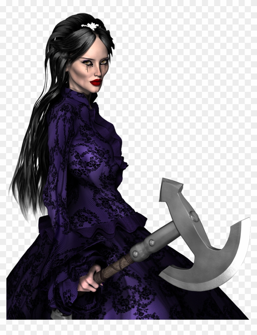 Woman Fantasy 3d Female Png Image - Woman Clipart #3042018