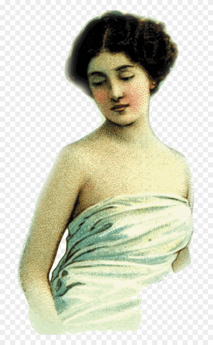 Lady Woman Girl Vintage Female Png Image - Girl Clipart