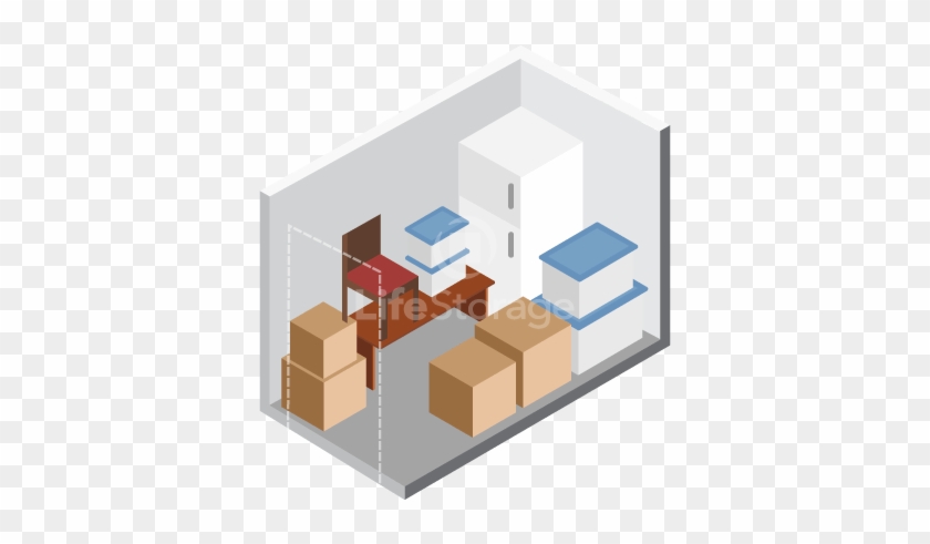 5' X 10' Air Conditioned - Architecture Clipart