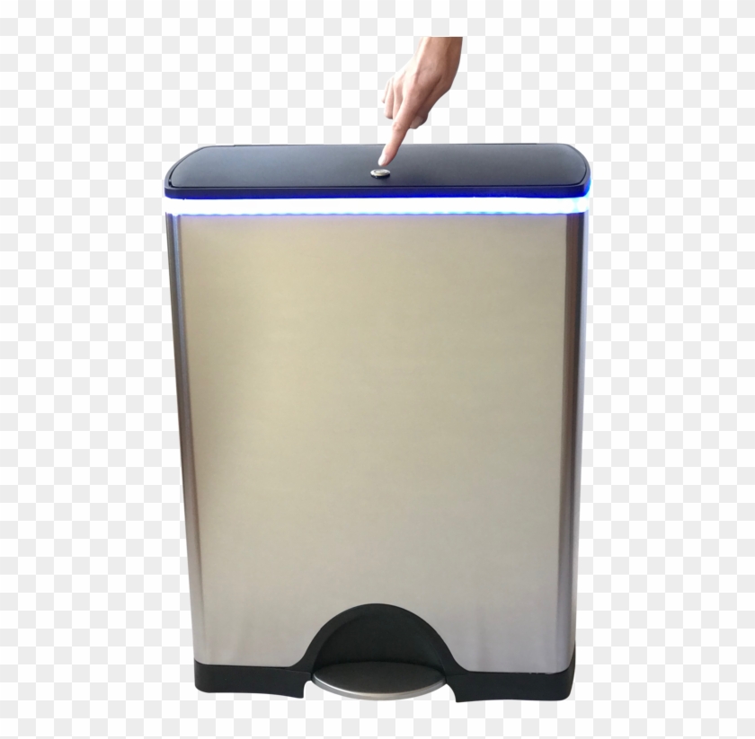 Stand Alone Trash & Recycling Can Clipart