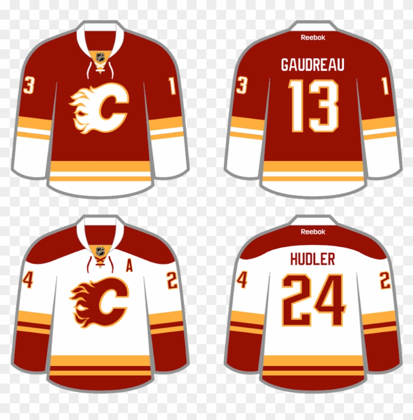 Flames - Sports Jersey Clipart