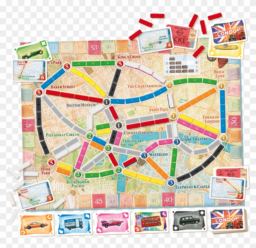 Ticket To Ride Clipart #3042886