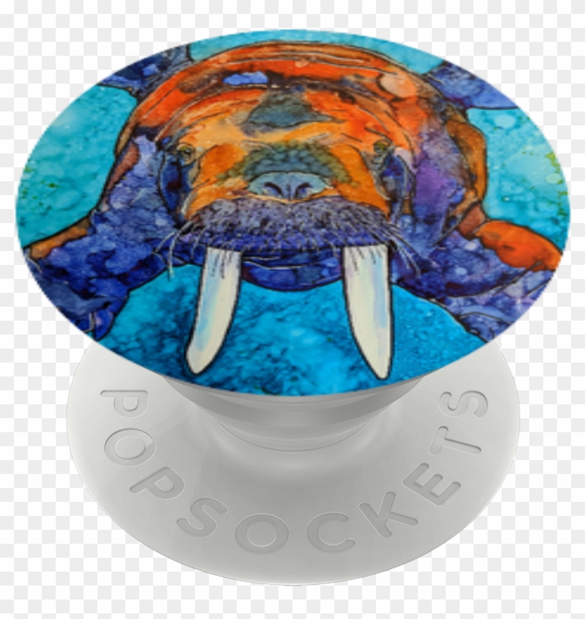 5-star Walrus, Popsockets - Opal Clipart