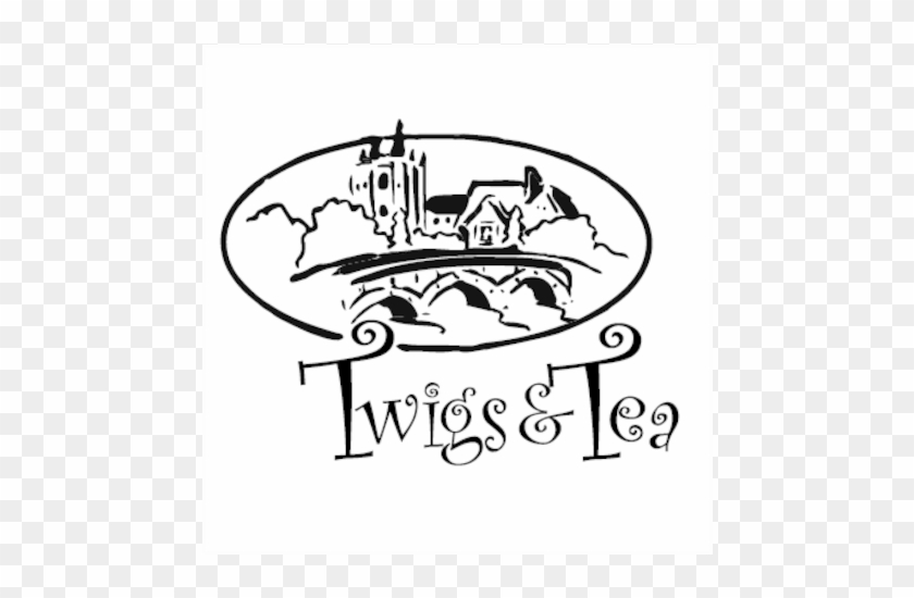 Twigs & Tea - Illustration Clipart #3043237