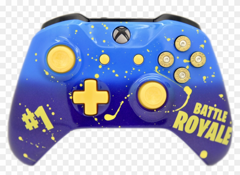 Battle Royale Xbox One S Controller - Blue Xbox One S Controller Clipart