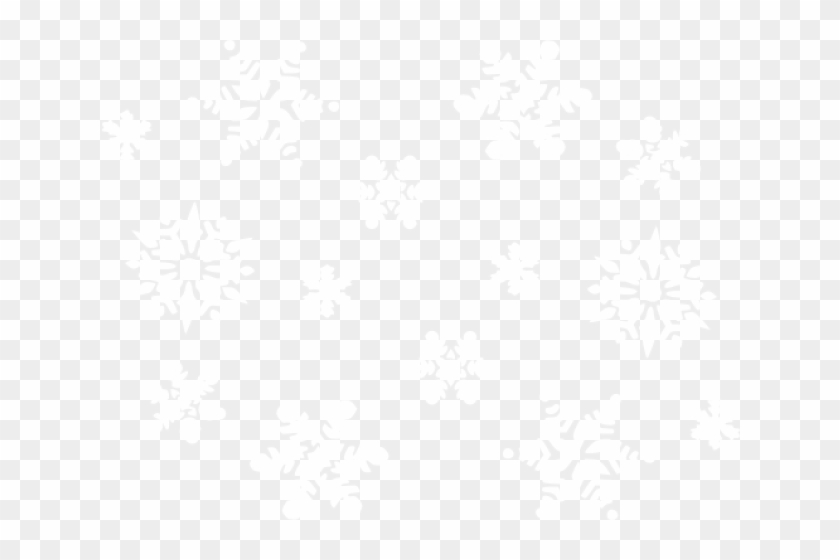 Drawn Snowflake Png Tumblr - White Snowflakes Transparent Background Clipart