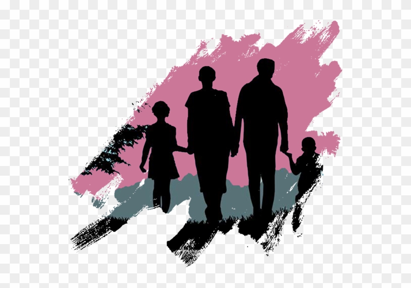 Why Use Family Planning - Family Silhouette Teenagers Clipart