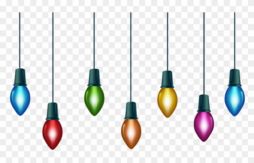 Extraordinary Ideas Christma Lights Christmas Projector - Christmas Lights Transparent Background Clipart #3044100