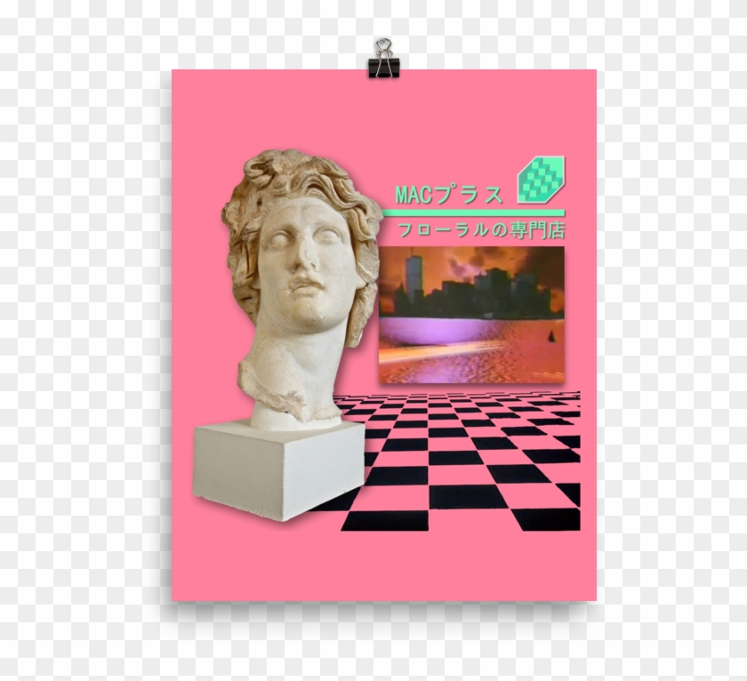 Macintosh Plus Statue Png - Floral Shoppe Wallpaper Phone Clipart