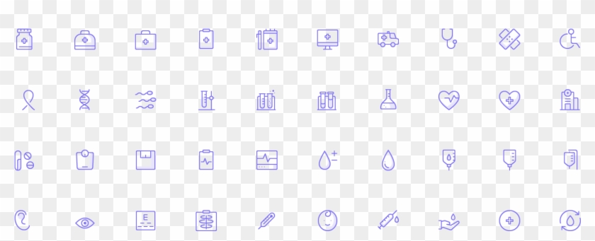 Medical - Cobalt Blue Clipart #3044548