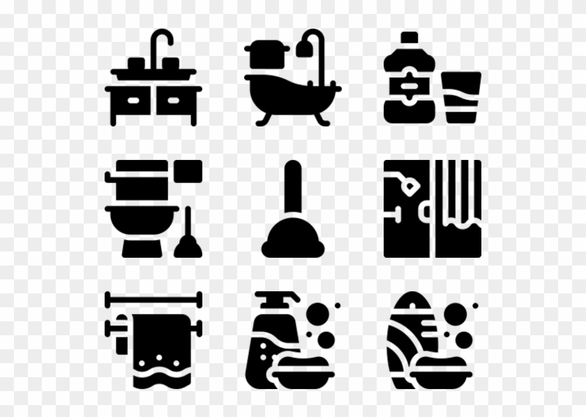 Bathroom - E Learning Icon Free Clipart