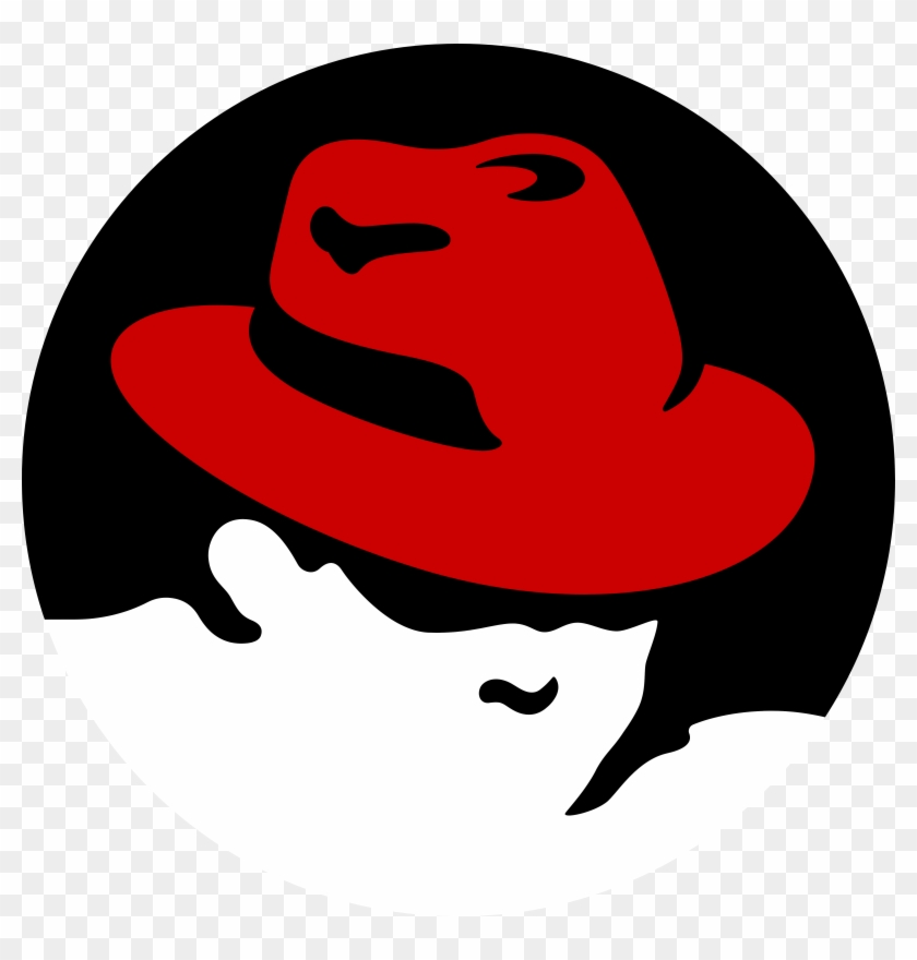 Red Hat Logo Png Transparent - Red Hat Linux Clipart
