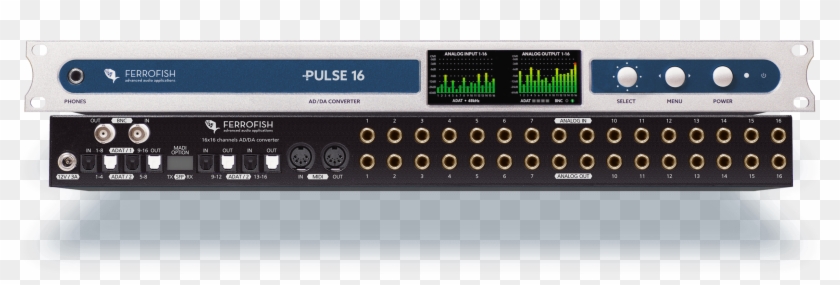Front Back Floating - Ferrofish Pulse16 Clipart #3045821
