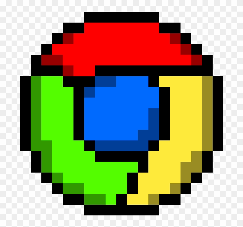 Google Chrome Logo - Pewdiepie Logo Pixel Art Clipart