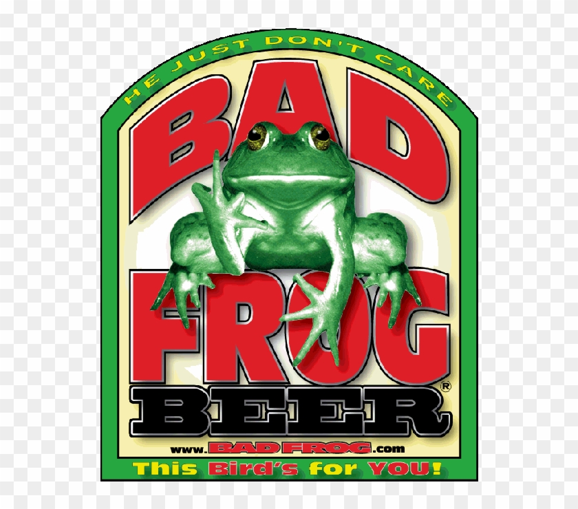 Frog Beer, - Bad Frog Beer Clipart