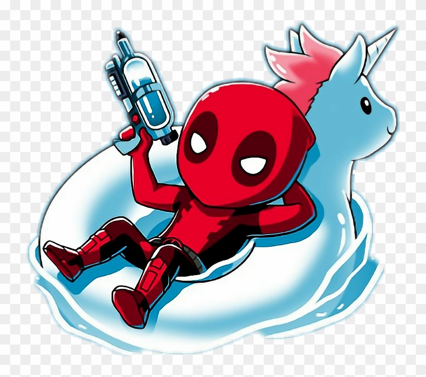 Deadpool Drawing Unicorn Clipart 3046678 Pikpng