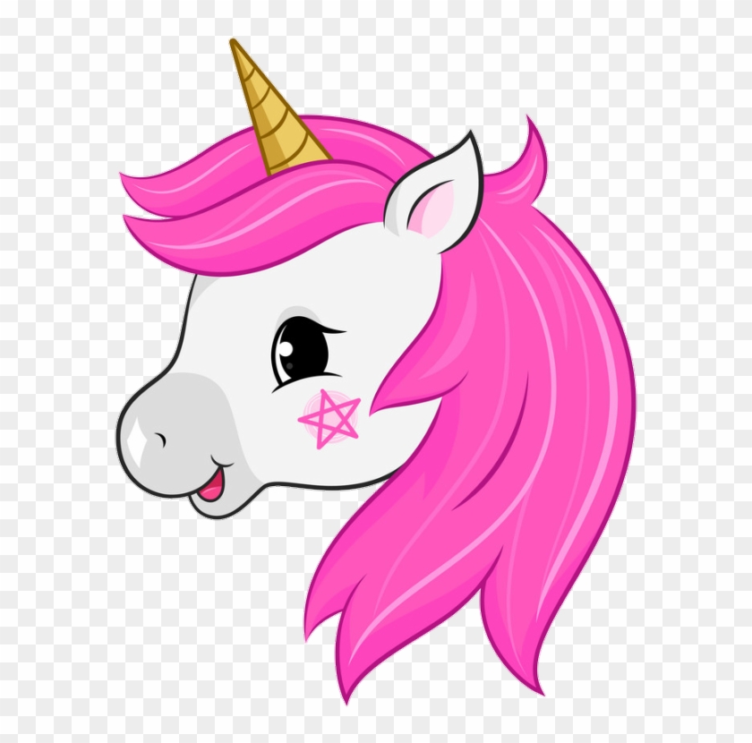 #imresehi #unicorn #unicornio #rainbow #arcoiris #arco - Unicorn Head Vector Free Clipart