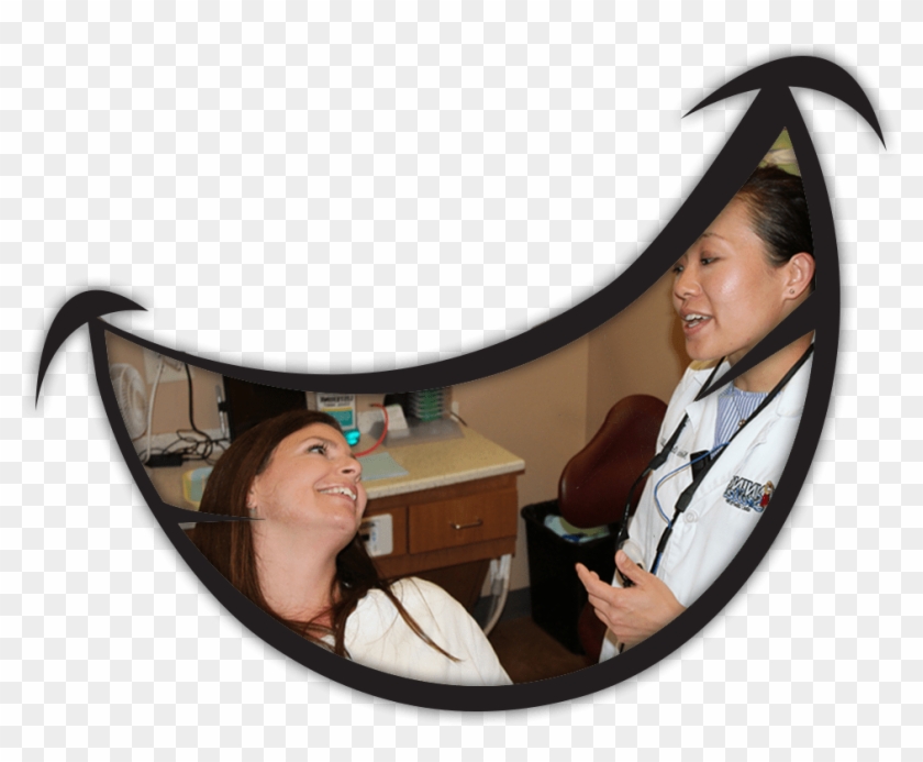 Adult Dentistry Smile - Girl Clipart