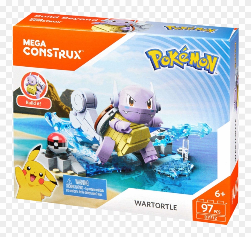 Mega Construx Pokémon Wartortle - Mega Construx Pokemon Wartortle Clipart #3048175