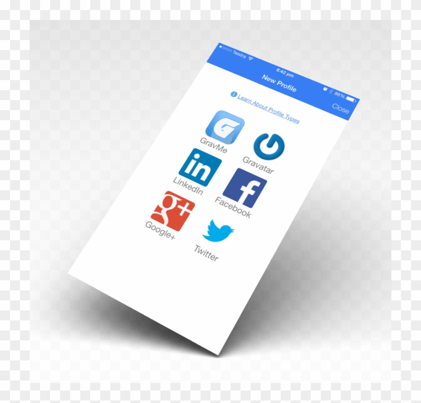 Linkedin Transparent Business Card - Visit Cards Linkedin Clipart