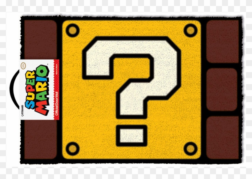 Mario Question Block Svg Clipart