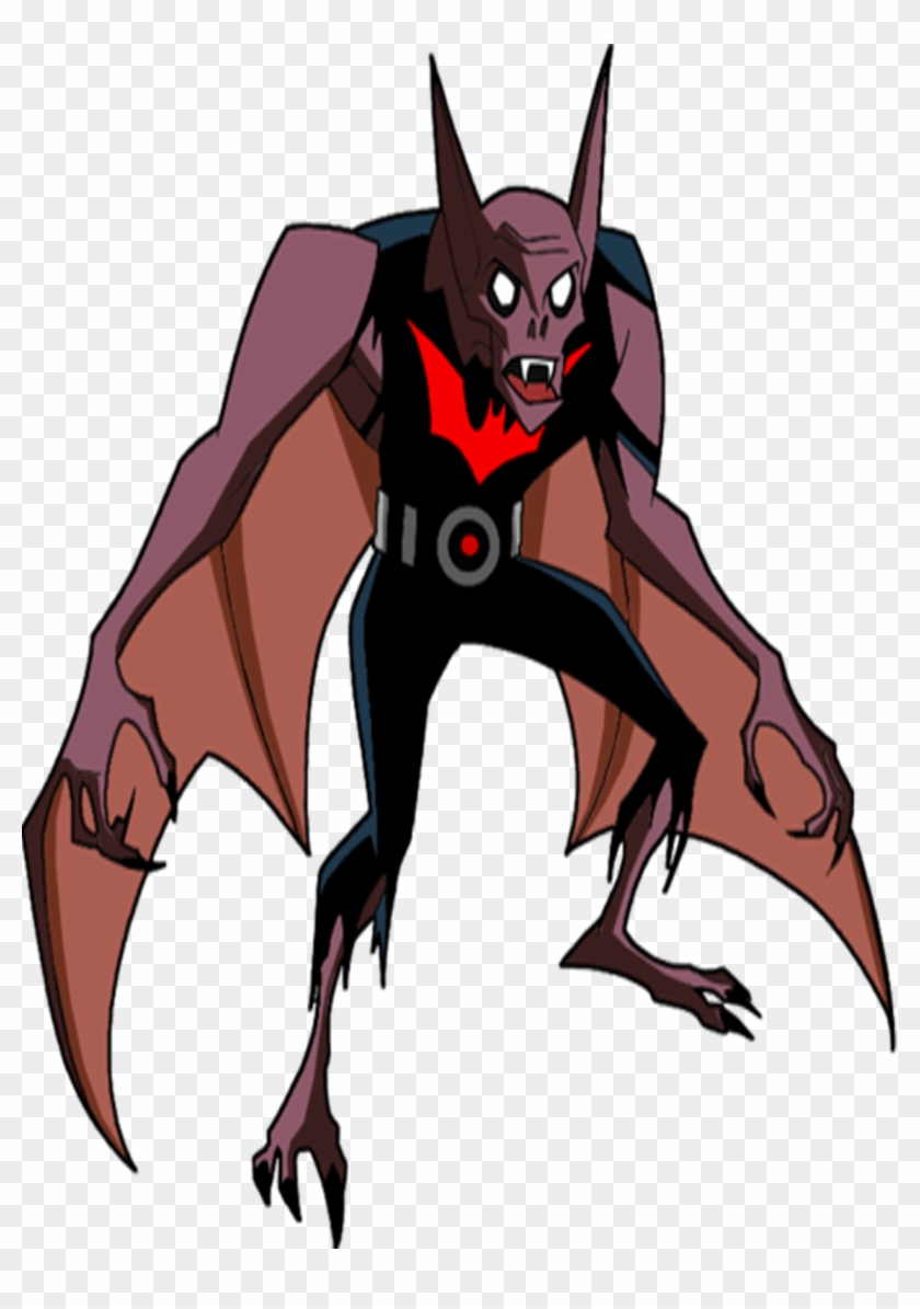 Batman Beyond - Morcego - Batman Beyond Cartoon Concept Art Clipart #3048499