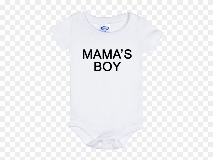 Mama's Boy Baby Onesie 6 Month - Infant Bed Clipart #3049317