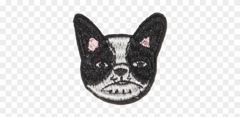 Vintage Cute French Bulldog Logo Embroidery - French Bulldog Clipart #3049616