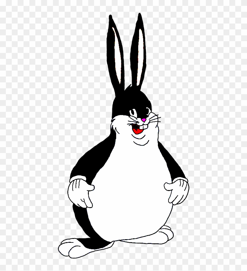 Big Chungus Vector By Vexikkk Dcv33c0 Pre - Big Chungus Meme Drawing Clipart #3049657