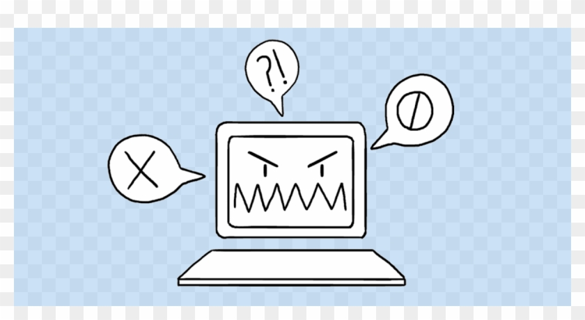 Why Do People Cyber Self Harm - Cartoon Clipart