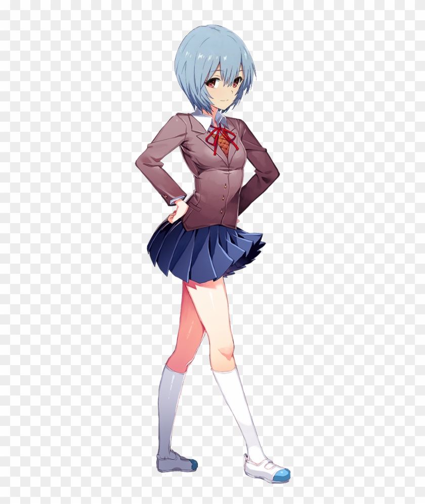 #dokidoki #dokidokiliteratureclub #ddlc #rei #reiayanami - Doki Doki Literature Club Natsuki Clipart #3050299