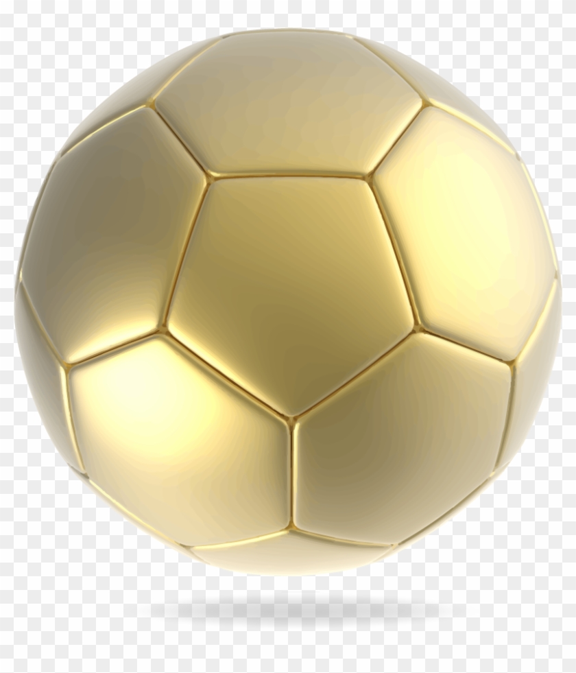 Football Ball Png - Gold Soccer Ball Png Clipart