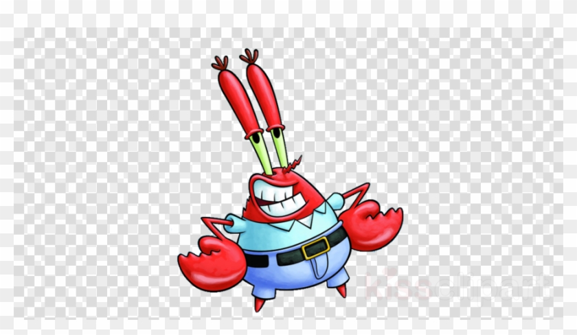 Squidward Background Download Free Clipart With A Transparent - Spongebob Mr Krabs Png #3051222