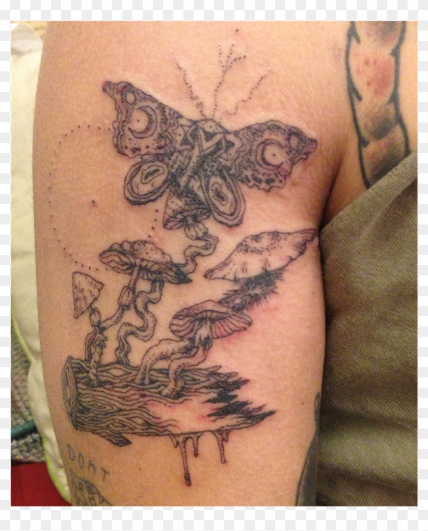 Cosmic Tear Drop, Bb Fly And Scorpion Guy By I&i On - Tattoo Clipart #3051236