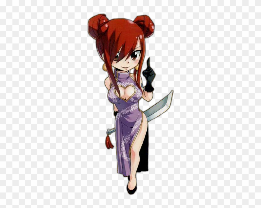 Erza Scarlet - Fairy Tail Jerza Clipart