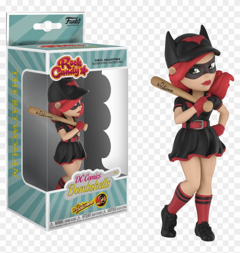 Rock Candy Figure Batwoman Bombshell - Dc Bombshells Rock Candy Clipart #3051381