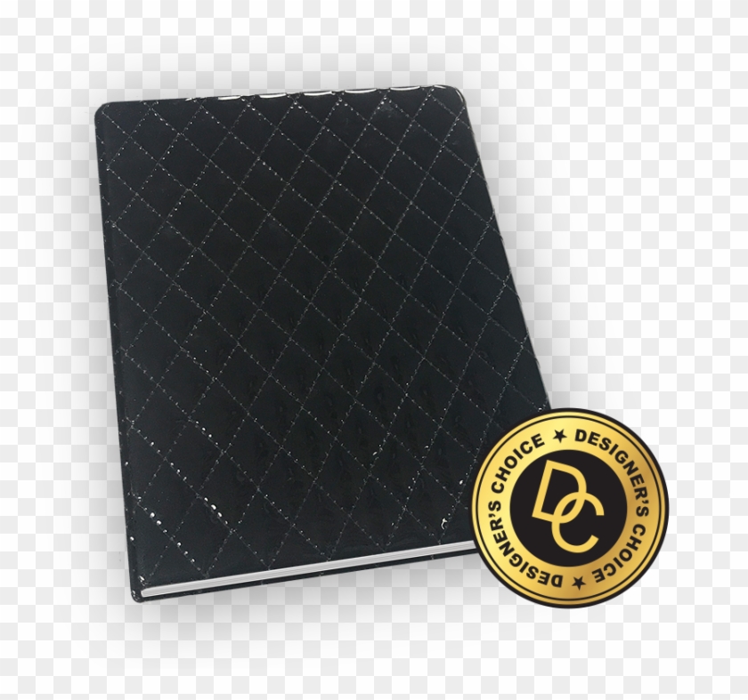 Quilted Leather Journal - Wallet Clipart #3051414