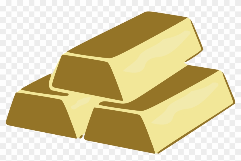 Gold Bricks Big Image Png Ⓒ - Gold Bar Clipart Png Transparent Png #3051744