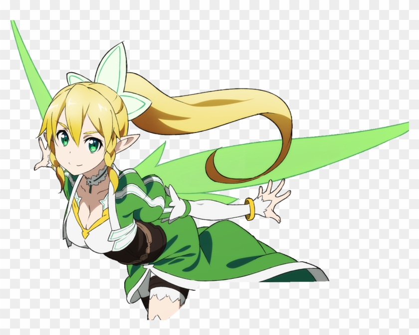 Sword Art Online Memory Defrag Guide - Sword Art Online Leafa Png Clipart #3051867