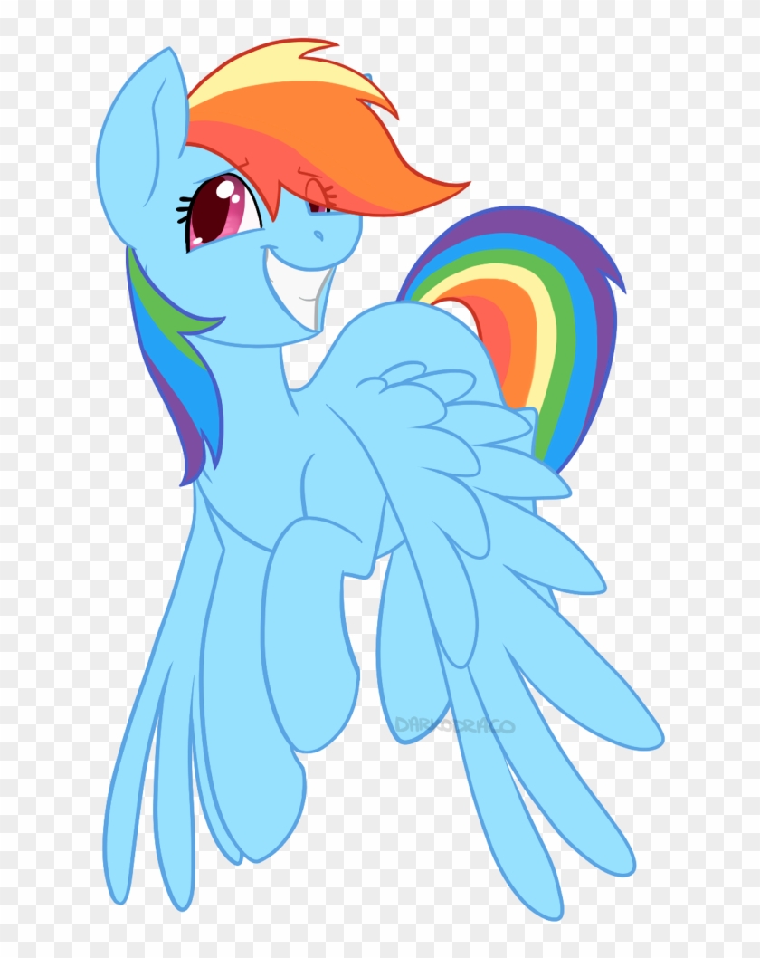 Askdrakomod, Female, Grin, Looking Away, Mare, Pegasus, - Cartoon Clipart #3052687