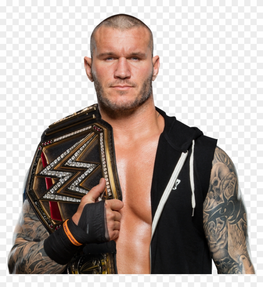 94 Randy Orton Vs Alberto Del Rio Smackdown Live Aug - Randy Orton Wwe Championship 2017 Clipart